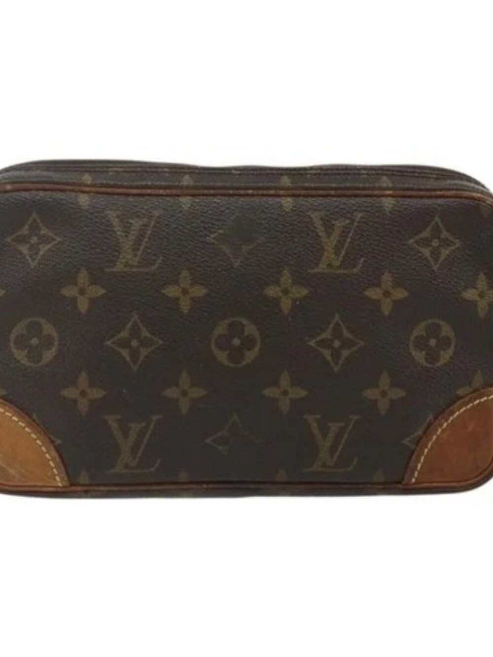 LOUIS VUITTON Monogram Marly Dragonne PM Clutch Bag M51827 LV Auth ka3981 - Picture 2 of 16